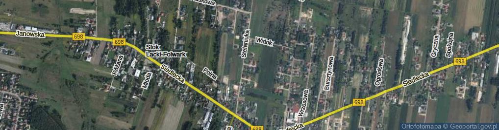 Zdjęcie satelitarne Słoneczna ul.